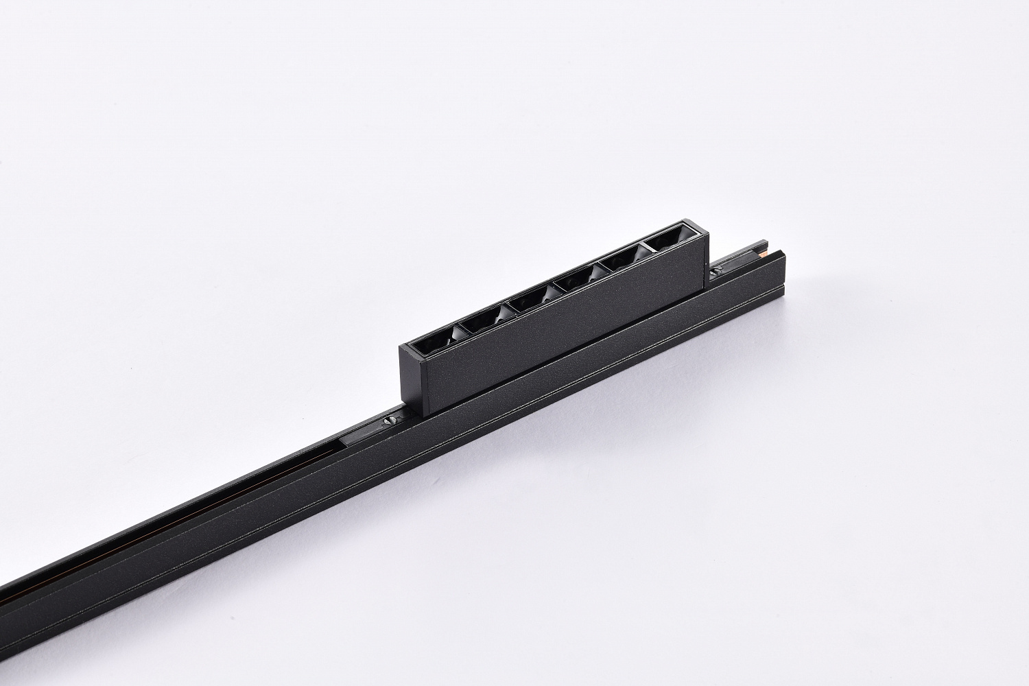 Светильник UNITS, система ULTRASLIM 24V, 20W, 3000K, BLACK, 387х10х18mm